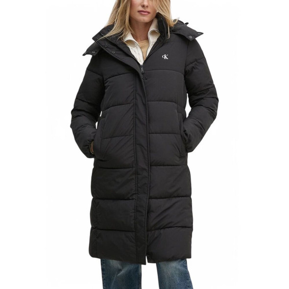Calvin Klein Jeans Black Polyester Jackets & Coat CA16503700009RO Calvin Klein Jeans Black Polyester Jackets & Coat CA16503700009RO