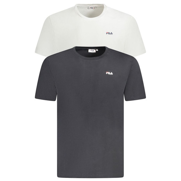 Fila White Cotton Men T-Shirt Fila White Cotton Men T-Shirt