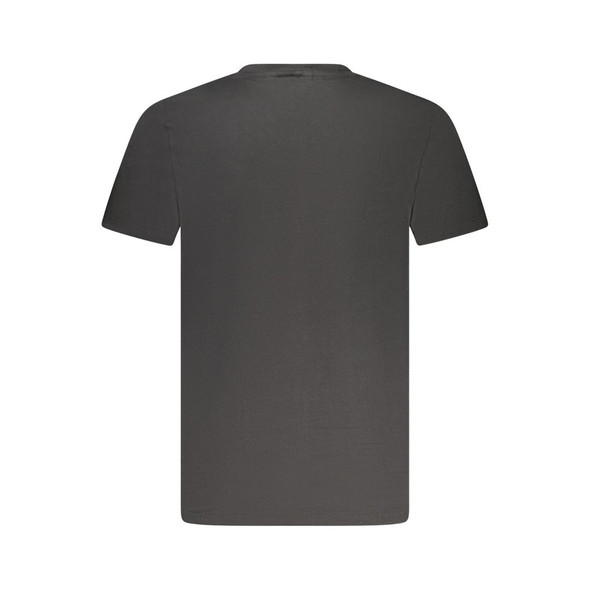 Black Cotton Men V-Neck T-Shirt Black Cotton Men V-Neck T-Shirt