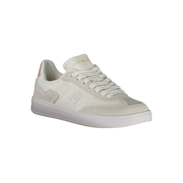 White Polyethylene Women Sneaker TO-35339 White Polyethylene Women Sneaker TO-35339