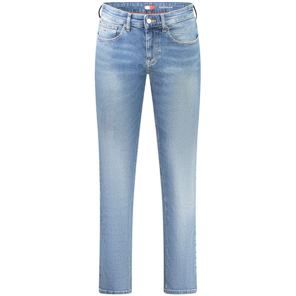 Tommy Hilfiger Blue Cotton Men Jeans TO-35362 Tommy Hilfiger Blue Cotton Men Jeans TO-35362