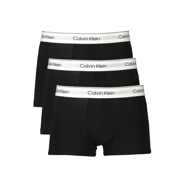 Calvin Klein Black Cotton Men Boxer Short Calvin Klein Black Cotton Men Boxer Short