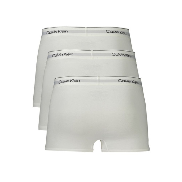 Calvin Klein White Cotton Men Boxer Short Calvin Klein White Cotton Men Boxer Short