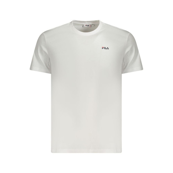 Fila White Cotton Men T-Shirt FI-35399 Fila White Cotton Men T-Shirt FI-35399