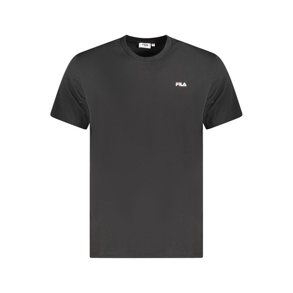 Fila Black Cotton Men T-Shirt FI-35406 Fila Black Cotton Men T-Shirt FI-35406