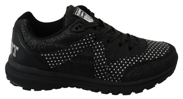 Philipp Plein Black Running Jasmines Sneakers Shoes Philipp Plein Black Running Jasmines Sneakers Shoes