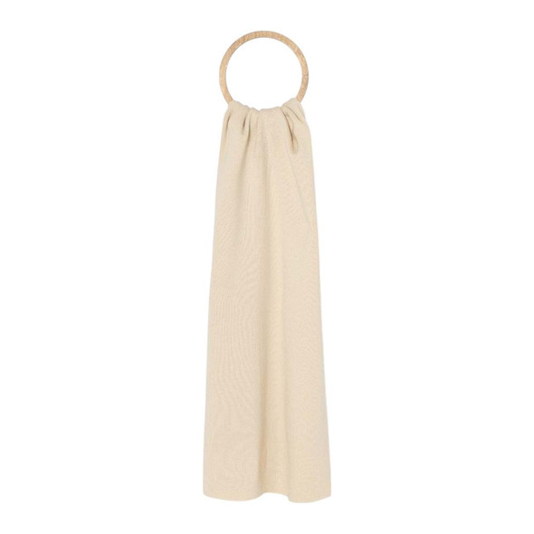 Cream Recycled Polyester Scarf Cream Recycled Polyester Scarf