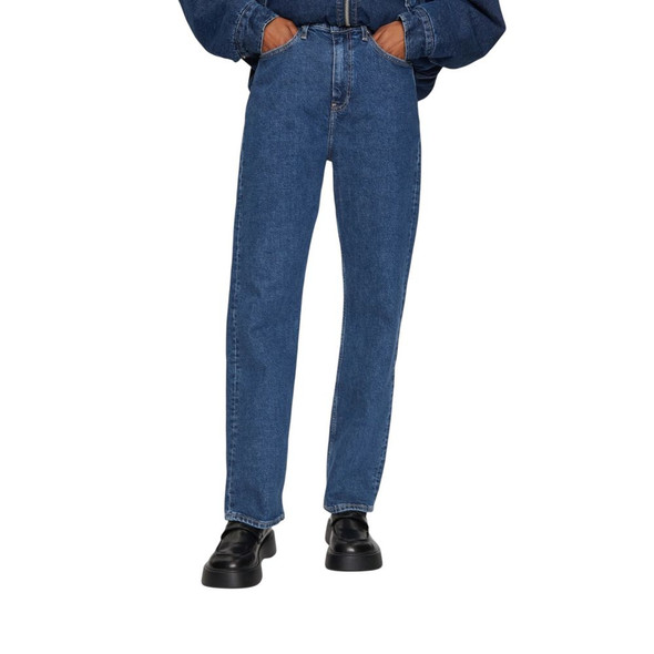Blue Cotton Mom Jean CA16505200176RO Blue Cotton Mom Jean CA16505200176RO
