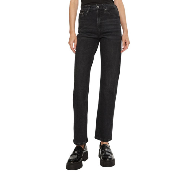 Black Cotton Mom Jean Black Cotton Mom Jean