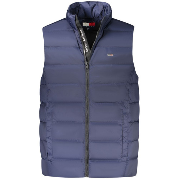 Tommy Hilfiger Blue Polyamide Jacket TO-35356 Tommy Hilfiger Blue Polyamide Jacket TO-35356