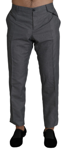 Gray Formal Dress Trouser Slim Fit Pants Gray Formal Dress Trouser Slim Fit Pants