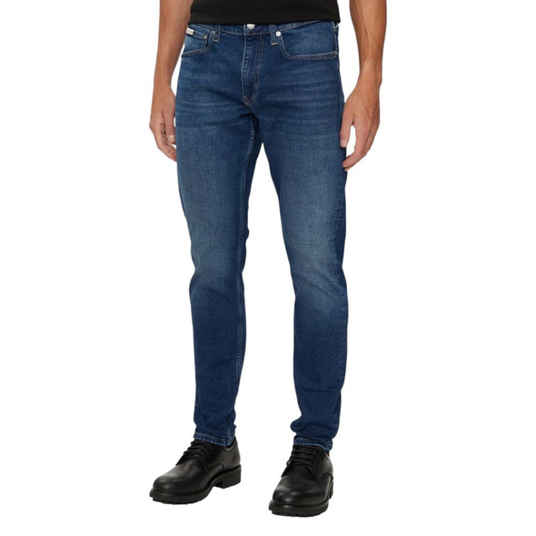Blue Cotton Slim Fit Jean CA16498400348RO Blue Cotton Slim Fit Jean CA16498400348RO