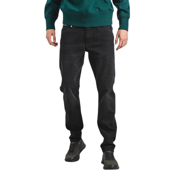Black Cotton Slim Fit Jean CA16501400009RO Black Cotton Slim Fit Jean CA16501400009RO