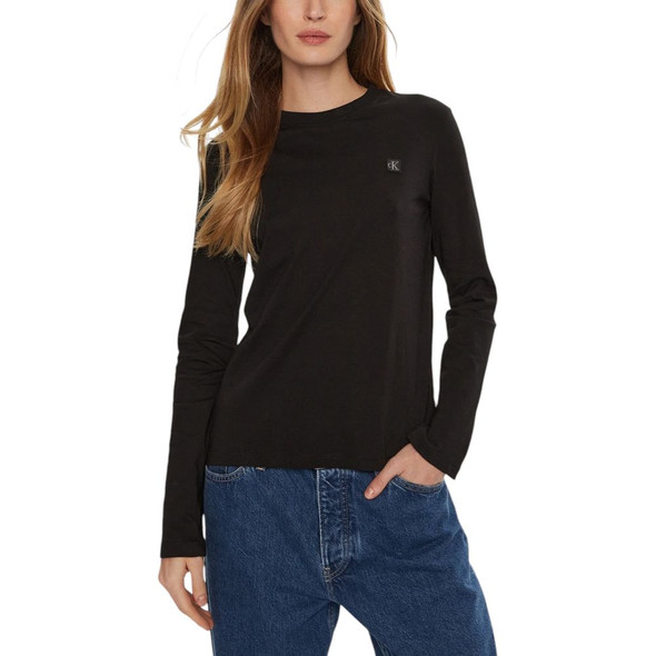 Calvin Klein Jeans Black Cotton T-Shirt CA16503900009RO Calvin Klein Jeans Black Cotton T-Shirt CA16503900009RO