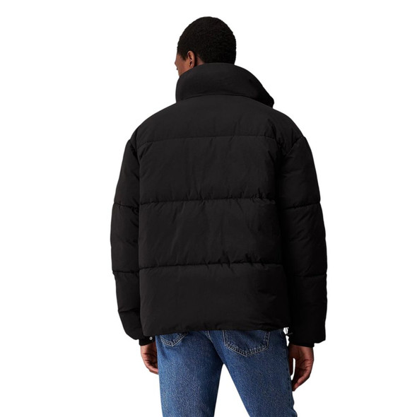 Black Recycled Polyamide Jackets & Coat Black Recycled Polyamide Jackets & Coat