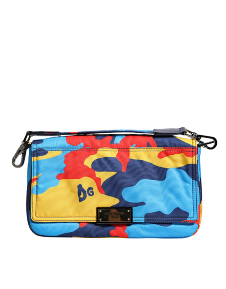 Multicolor Camouflage Nylon Crossbody Bag Multicolor Camouflage Nylon Crossbody Bag