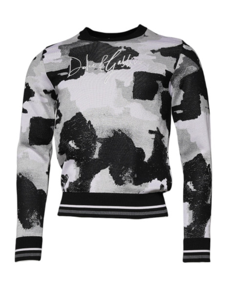 Multicolor Camouflage Crew Neck Men Pullover Sweater Multicolor Camouflage Crew Neck Men Pullover Sweater