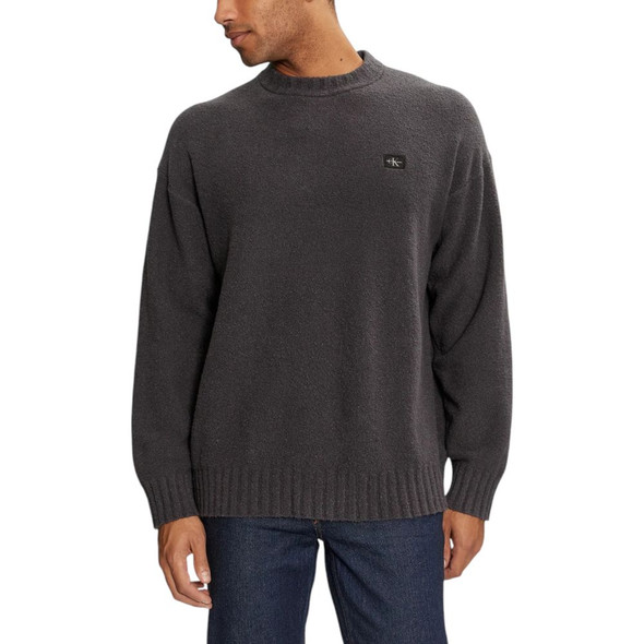 Calvin Klein Jeans Gray Cotton Sweater Calvin Klein Jeans Gray Cotton Sweater