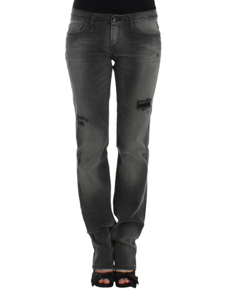 Gray straight leg jeans Gray straight leg jeans