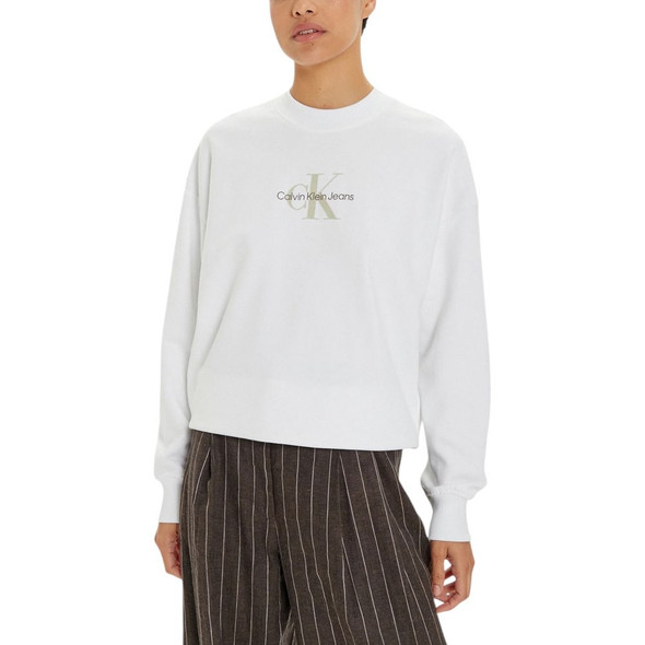 White Recycled Cotton Sweatshirt CA16507300008RO White Recycled Cotton Sweatshirt CA16507300008RO