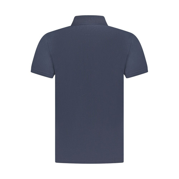 Timberland Blue Cotton Men Polo Shirt Timberland Blue Cotton Men Polo Shirt