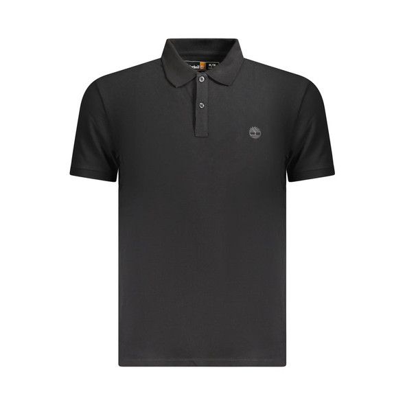 Timberland Black Cotton Men Polo Shirt TI-35451 Timberland Black Cotton Men Polo Shirt TI-35451