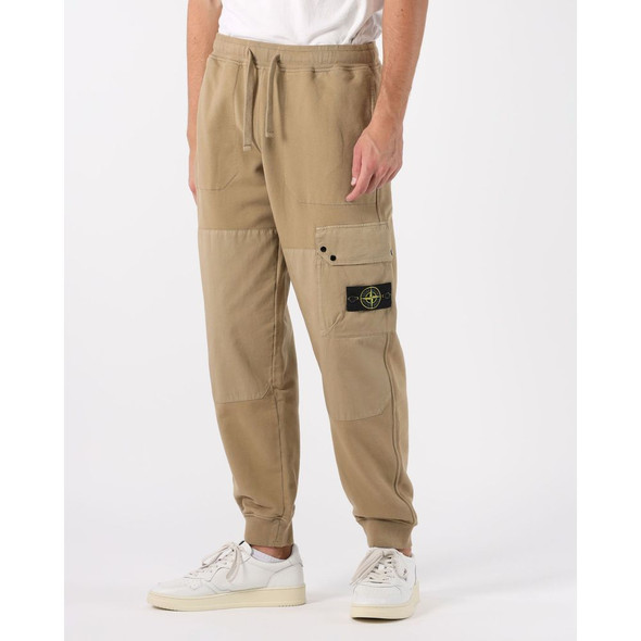Beige Cotton Men Cargo Trouser Beige Cotton Men Cargo Trouser