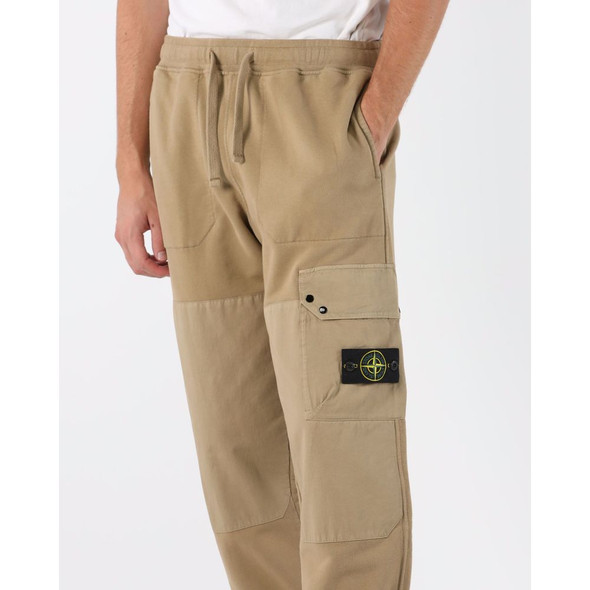 Beige Cotton Men Cargo Trouser Beige Cotton Men Cargo Trouser