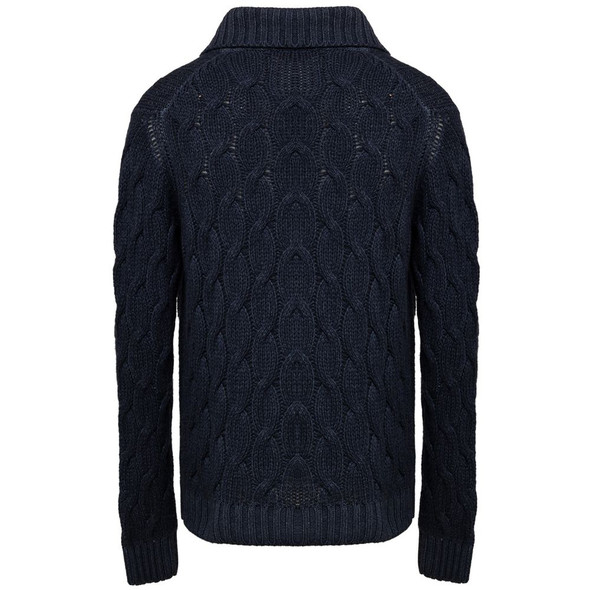 Cruciani Blue Cashmere Cardigan Cruciani Blue Cashmere Cardigan