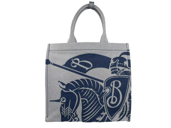 Navy EKD Canvas Tote Bag With Coin Pouch Navy EKD Canvas Tote Bag With Coin Pouch