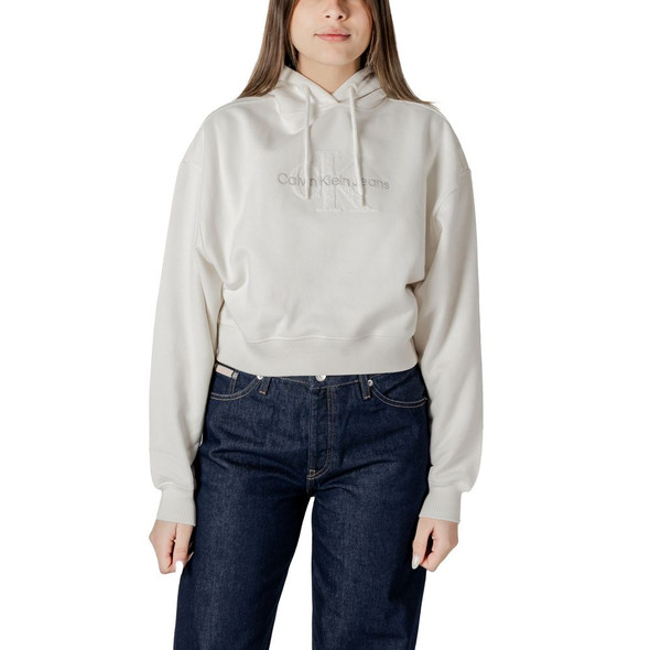 Cream Cotton Hoody CA16506000143RO Cream Cotton Hoody CA16506000143RO
