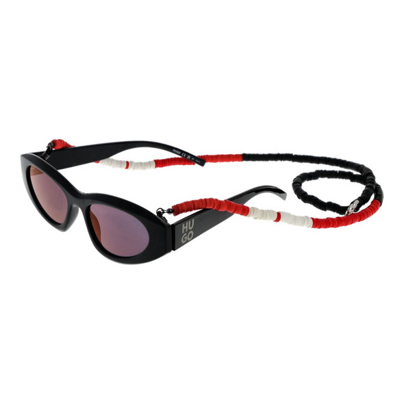 Black Unisex Sunglasses HU-1000520 Black Unisex Sunglasses HU-1000520