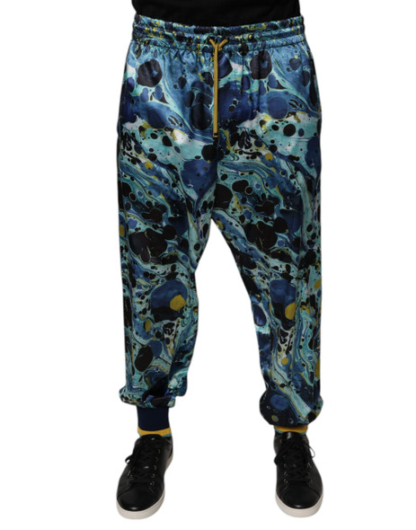 Multicolor Marble Print Jogger Men Sweatpants Pants Multicolor Marble Print Jogger Men Sweatpants Pants