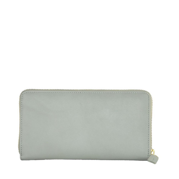 Gray Calfskin Women Wallet Gray Calfskin Women Wallet