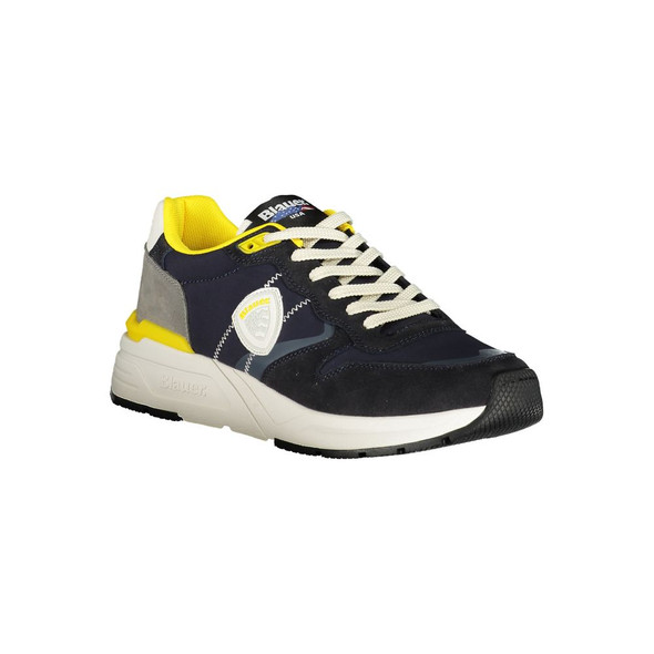 Blauer Blue Polyester Men Sneaker Blauer Blue Polyester Men Sneaker