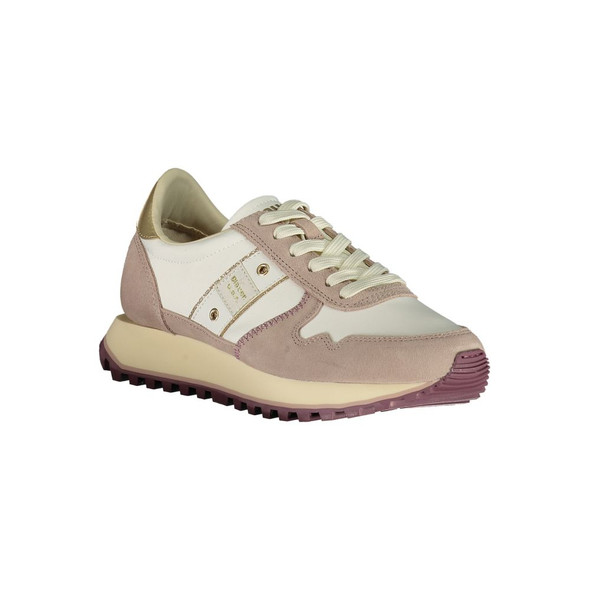 White Polyester Women Sneaker White Polyester Women Sneaker