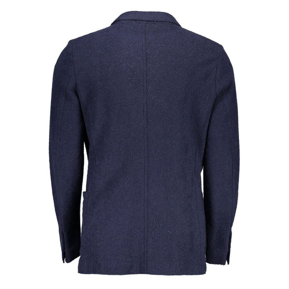 Blue Wool Blazer Jacket Blue Wool Blazer Jacket