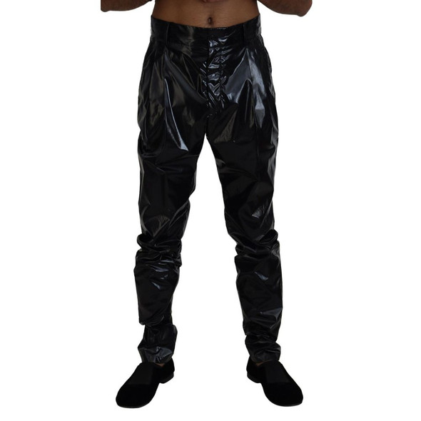 Black Nylon Jeans & Pant Black Nylon Jeans & Pant