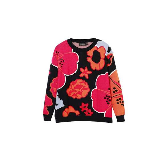 Black Polyamide Sweater DE1116PA Black Polyamide Sweater DE1116PA