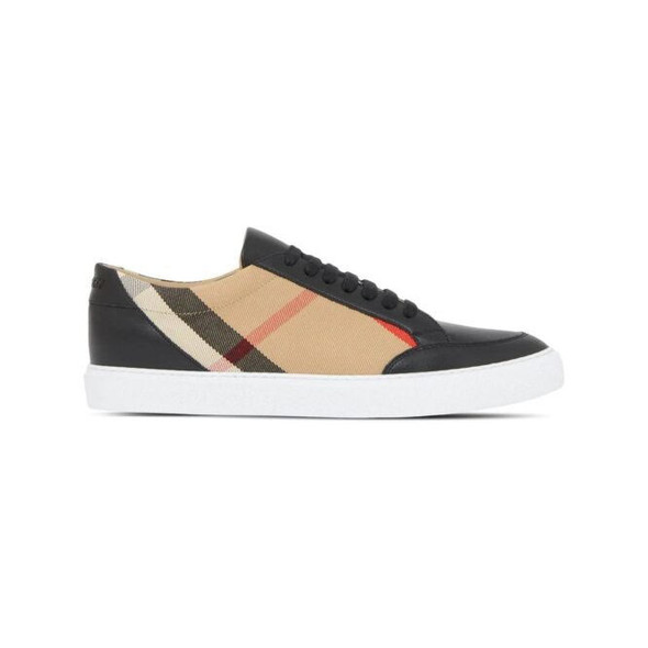 Black Leather New Salmond Sneakers Black Leather New Salmond Sneakers