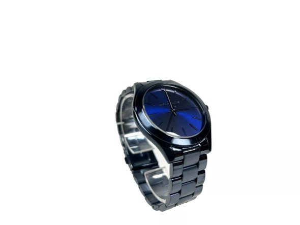 Slim Runway Stainless Steel Watch MK3419 Blue Slim Runway Stainless Steel Watch MK3419 Blue