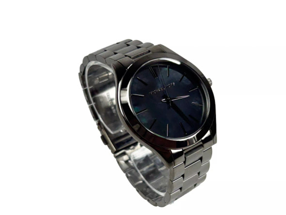 Slim Runway Gun Metal Stainless Steel Watch MK3413 Slim Runway Gun Metal Stainless Steel Watch MK3413