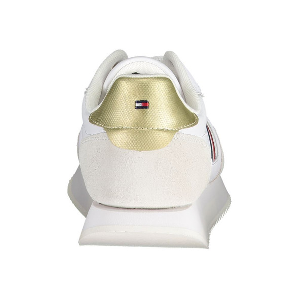 White Leather Women Sneaker TO-22803-FBB-330 White Leather Women Sneaker TO-22803-FBB-330