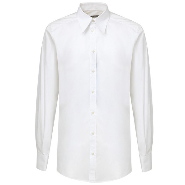 Dolce & Gabbana White Cotton Shirt DO-8790666 Dolce & Gabbana White Cotton Shirt DO-8790666