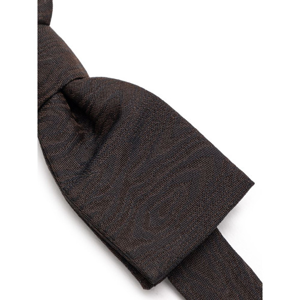 Dolce & Gabbana Brown Silk Bowty Dolce & Gabbana Brown Silk Bowty