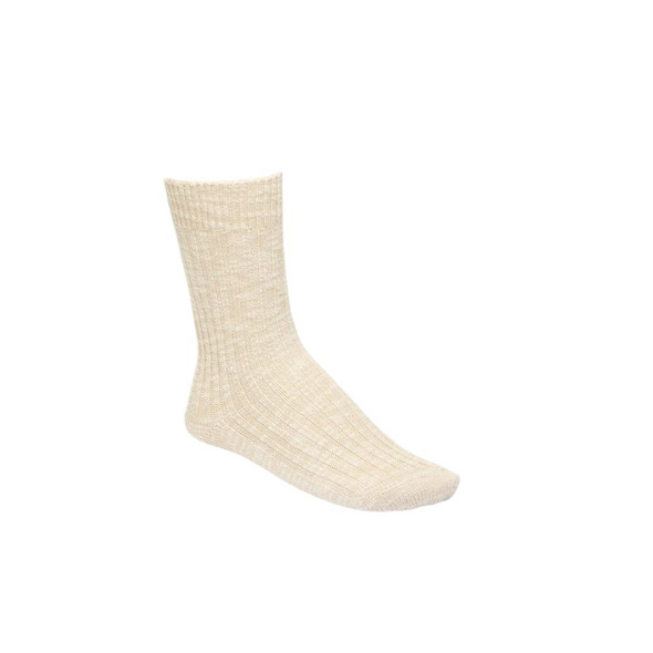Beige Cotton Sock Beige Cotton Sock