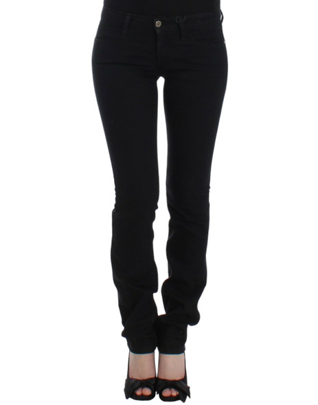 Black straight leg jeans Black straight leg jeans