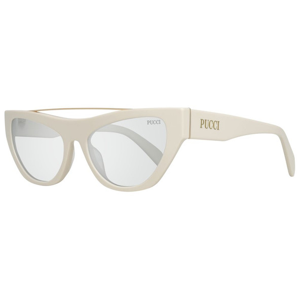 Emilio Pucci White Metal Sunglasses EPEP01115521AAC Emilio Pucci White Metal Sunglasses EPEP01115521AAC