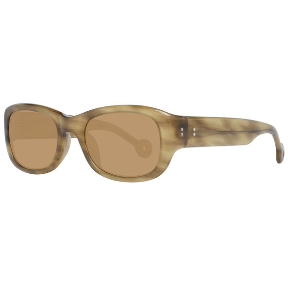 Brown Plastic Sunglasses HAHS55352S03AC Brown Plastic Sunglasses HAHS55352S03AC