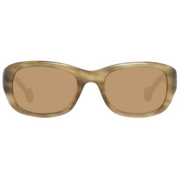 Brown Plastic Sunglasses HAHS55352S03AC Brown Plastic Sunglasses HAHS55352S03AC